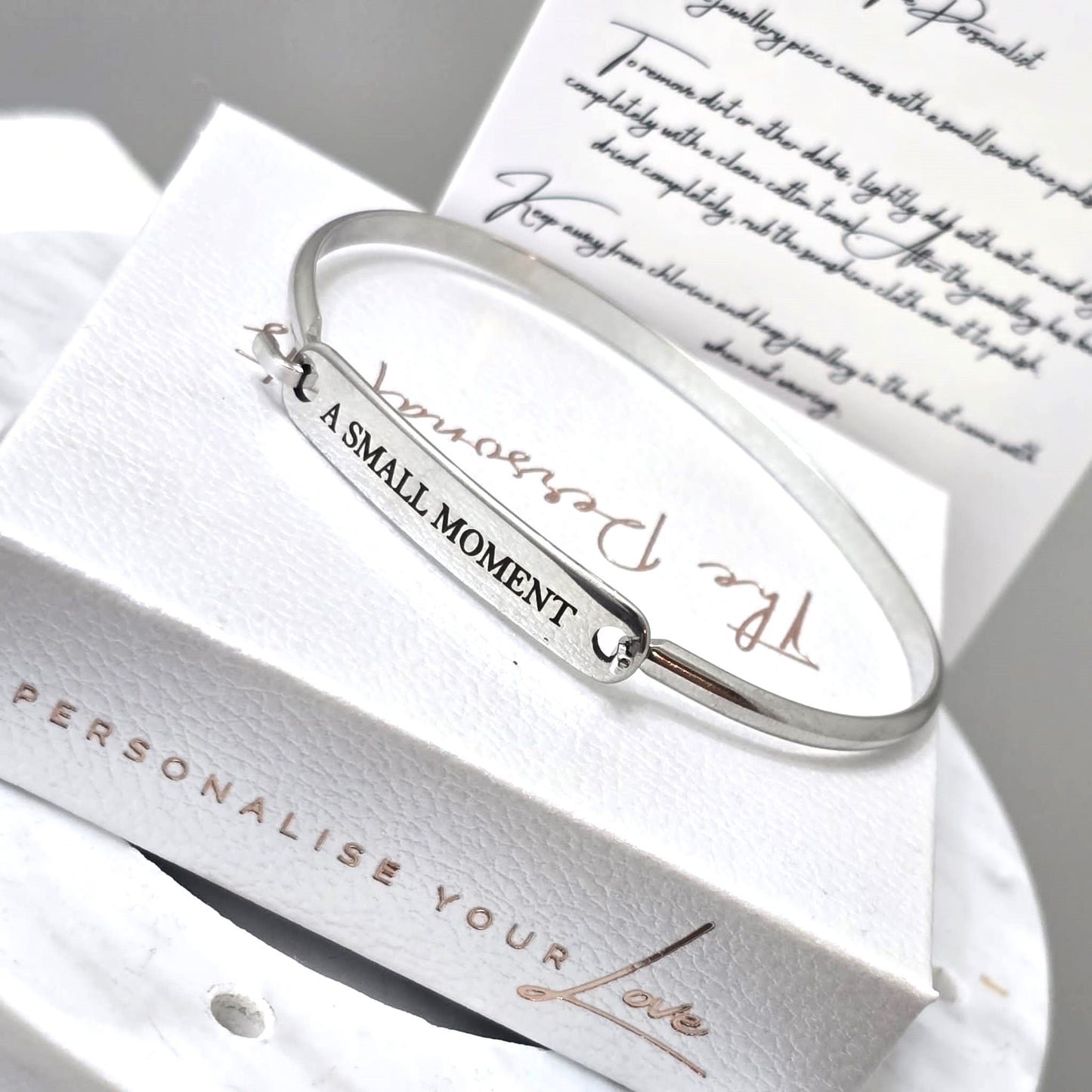 Bar Bracelet - The Personalists