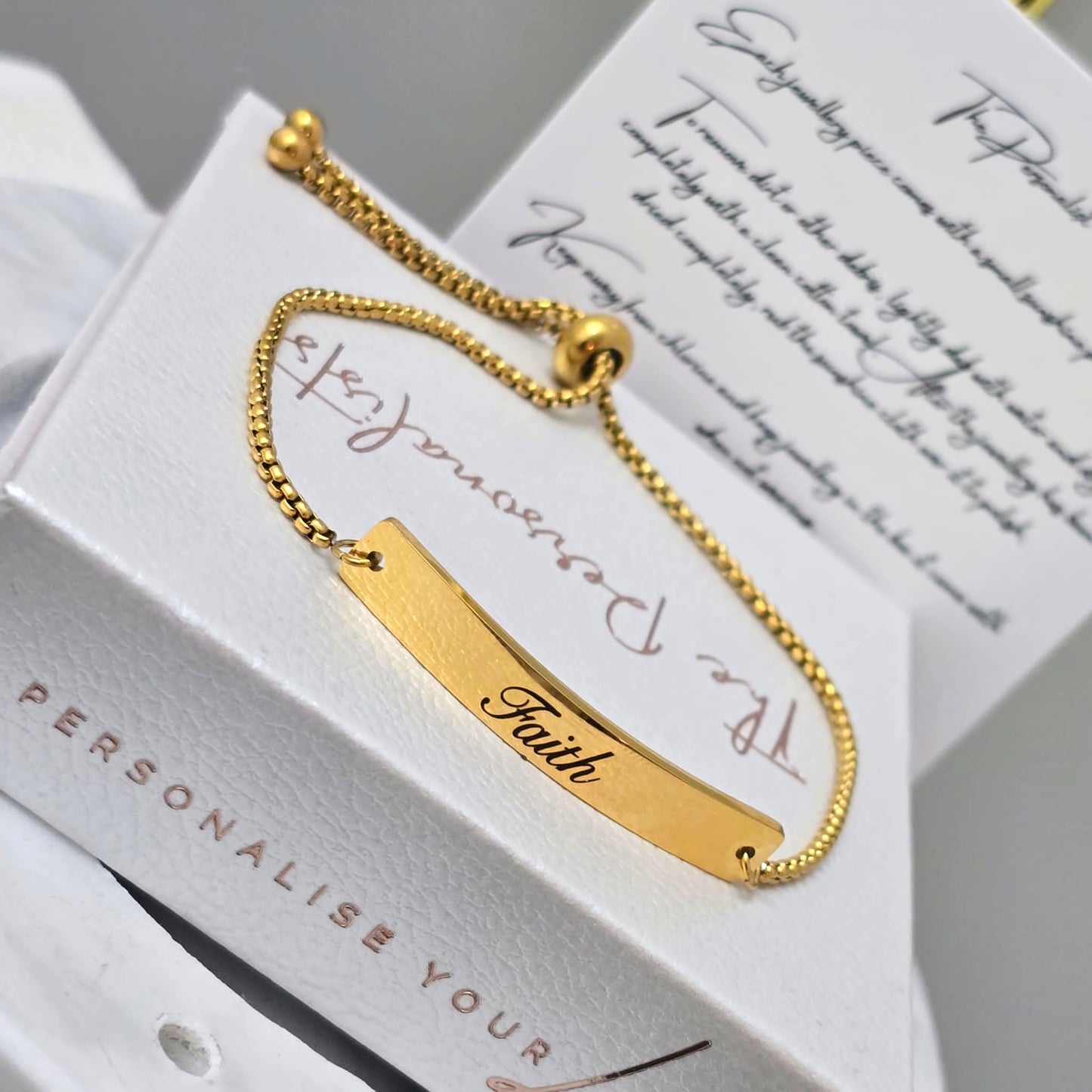 Plate Bracelet - The Personalists