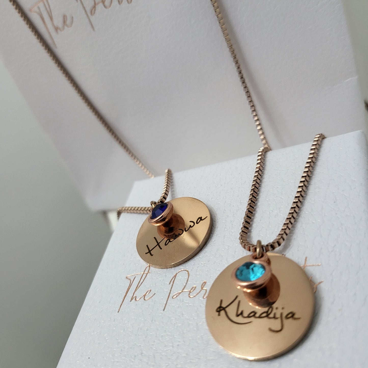 Disc Pendant Necklace - The Personalists