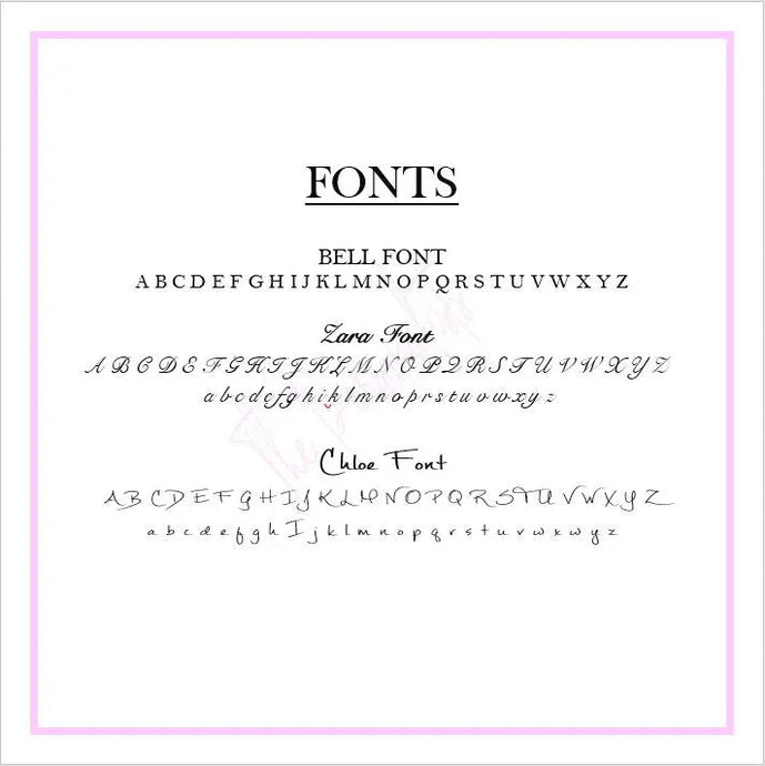 Fonts