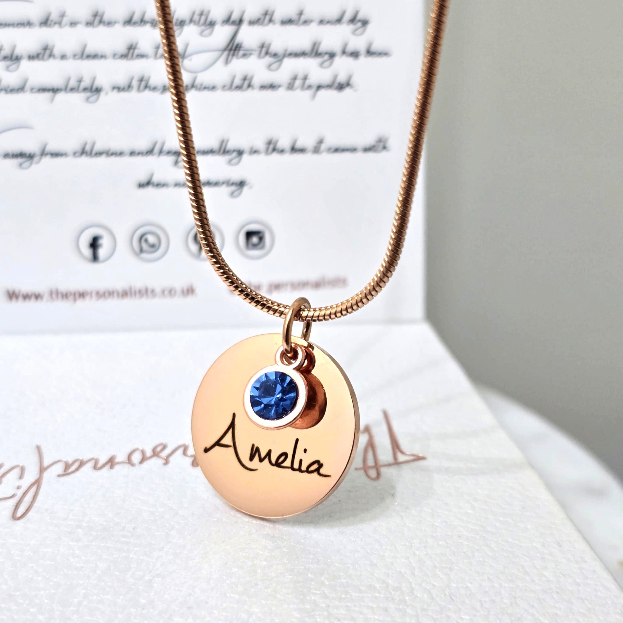 Bar & Heart Necklace - The Personalists