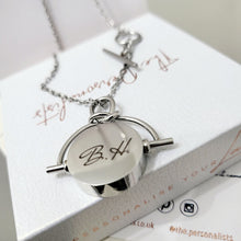 Load image into Gallery viewer, Rotating Disc Pendant Necklace - The Personalists
